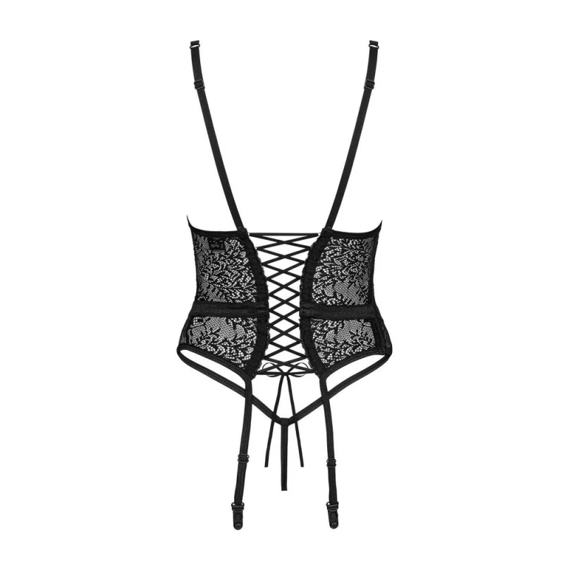 Obsessive Guêpière Yaskana Dentelle Noire 4 Obsessive Guêpière Yaskana Dentelle Noire – Image 4