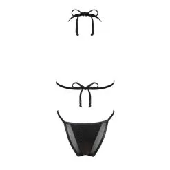 Obsessive Maillot De Bain 2 Pièces Punta Negra Wetlook Noir -SexToys Soldes obsessive maillot de bain 2 pieces punta negra wetlook noir 3