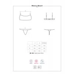 Obsessive Maillot De Bain Mexico Beach Corail -SexToys Soldes obsessive maillot de bain mexico beach corail 4