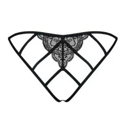Obsessive Culotte Ouverte Miamor -SexToys Soldes obsessive miamor crotchless panties 3
