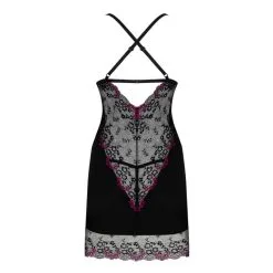 Obsessive Nuisette Vanessme Dentelle Florale Noire GT -SexToys Soldes obsessive nuisette vanessme dentelle noire gt 3