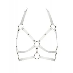 Obsessive Soutien-Gorge & Harnais A759 Blanc GT -SexToys Soldes obsessive soutien gorge harnais a759 blanc gt 2
