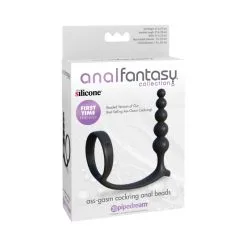 Pipedream Chapelet Anal & Cockring Ass-Gasm Anal Fantasy -SexToys Soldes pipedream chapelet anal cockring ass gasm anal fantasy 3