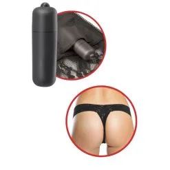 Pipedream Culotte Vibrante Hanky Spank Me -SexToys Soldes pipedream fetish fantasy series hanky spank me vibrating panties 2
