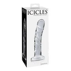 Pipedream Gode En Verre Icicles N°62 -SexToys Soldes pipedream gode verre icicles n62 3