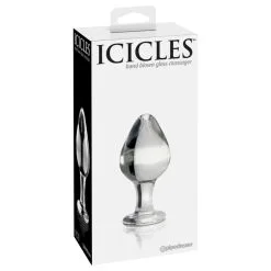 Pipedream Plug Anal En Verre Icicles N°25 5 Pipedream Plug Anal En Verre Icicles N°25 -SexToys Soldes pipedream icicles no 25 2