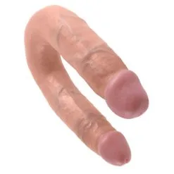 Pipedream Double Dong Medium Double Trouble King Cock -SexToys Soldes pipedream king cock medium double trouble 14 cm 5