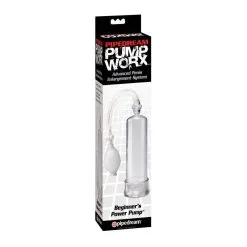 Pipedream Pompe à Pénis Pump Worx Beginner's Power Pump Blanc -SexToys Soldes pipedream pump worx beginners power pump white 4