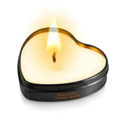 Plaisir Secret Bougie De Massage Mini Coeur -SexToys Soldes plaisir secret mini bougie coeur 5