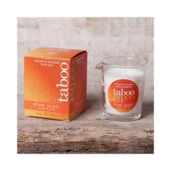 RUF Bougie De Massage Péché Sucré Pêche Taboo Pour Elle -SexToys Soldes ruf bougie de massage taboo pour elle peche 2