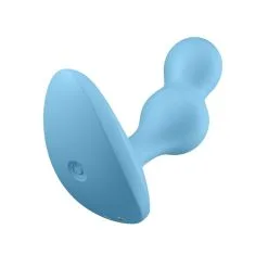 Satisfyer Plugs Satisfyer Deep Diver Bleu Plug Anal Vibrant Connecté -SexToys Soldes satisfyer deep diver plug anal vibrant connecte bleu 4