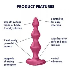 Satisfyer Plugs Satisfyer Lolli Plug 1 Bordeaux -SexToys Soldes satisfyer lolli plug 1 bordeaux 4