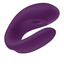 Double Joy Violet Satisfyer Partner Stimulateur Connecté Pour Couple -SexToys Soldes satisfyer partner purple doube joy 3