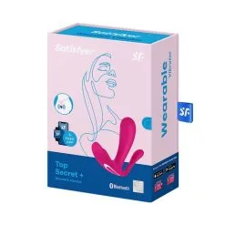 Satisfyer Top Secret + Rose Vibromasseur Connecté -SexToys Soldes satisfyer vibromasseur connecte top secret rose 3