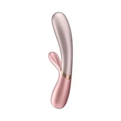 Satisfyer Hot Lover Vibromasseur Rabbit Chauffant Connecté Rose 8 Satisfyer Hot Lover Vibromasseur Rabbit Chauffant Connecté Rose -SexToys Soldes satisfyer vibromasseur rabbit hot lover rose 2