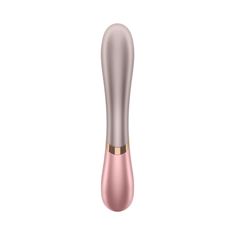 Satisfyer Hot Lover Vibromasseur Rabbit Chauffant Connecté Rose 5 Satisfyer Hot Lover Vibromasseur Rabbit Chauffant Connecté Rose – Image 5