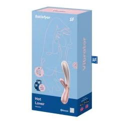 Satisfyer Hot Lover Vibromasseur Rabbit Chauffant Connecté Rose 11 Satisfyer Hot Lover Vibromasseur Rabbit Chauffant Connecté Rose -SexToys Soldes satisfyer vibromasseur rabbit hot lover rose 5