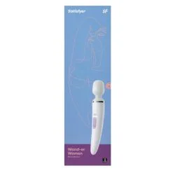 Vibromasseur Wand Satisfyer Wand-er Women Blanc -SexToys Soldes satisfyer wand er women blanc 5