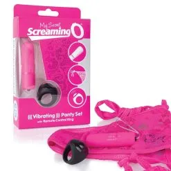 String Vibrant Screaming O -SexToys Soldes screaming o my secret vibrating panty set 1