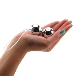 Seven Creations Boules De Geisha Argentées Duo Balls -SexToys Soldes seven creations silver duo balls 2