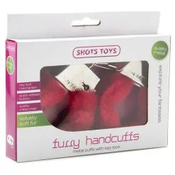 Shots Toys Menottes Fausse Fourrure Colorées -SexToys Soldes shots toys furry handcuffs colored 2