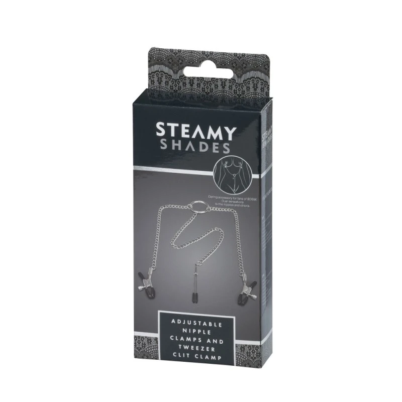 Steamy Shades Pinces à Seins & Clitoris Ajustables Tweezer 2 Steamy Shades Pinces à Seins & Clitoris Ajustables Tweezer – Image 2