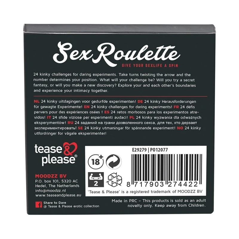 Tease Please Jeu Coquin Sex Roulette Kinky 4 Tease Please Jeu Coquin Sex Roulette Kinky – Image 4