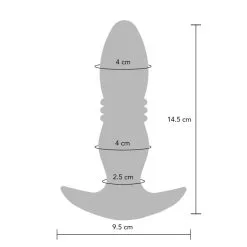 ToyJoy Plug Anal Vibrant Va-et-Vient The Tough Buttocks -SexToys Soldes toyjoy the tough plug anal vibrant va et vient 5