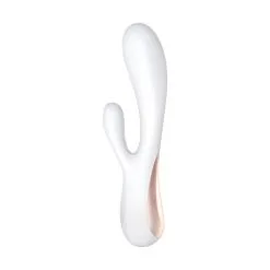 Mono Flex Blanc Satisfyer Vibromasseur Rabbit Connecté -SexToys Soldes vibromasseur rabbit satisfyer mono flex blanc 2