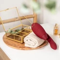 Womanizer Duo 2 Bordeaux Stimulateur Point G & Clitoris -SexToys Soldes womanizer duo 2 stimulateur clitoris point g bordeaux 5