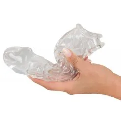 You 2 Toys Gaine à Pénis Crystal Skin -SexToys Soldes you2toys crystal skin 23 cm 2